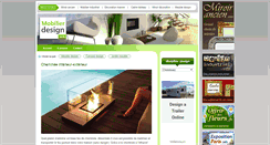 Desktop Screenshot of mobilier-design.info